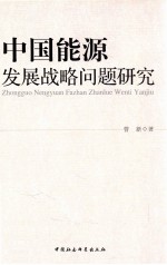 中国能源发展战略问题研究