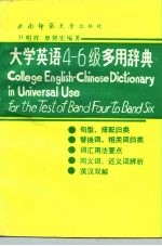 大学英语4-6级多用辞典