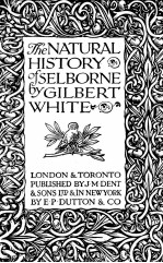 THE NATURAL HISTORY OF SELBORNE