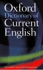 Oxford Dictionary of Current English