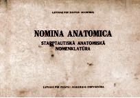 NOMINA ANATOMICA STARPTAUTISKA ANATOMISKA NOMENKLATURA