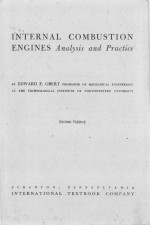 INTERNAL COMBUSTION ENGINES ANALYSIS AND PRACTICE SECOND EDITION