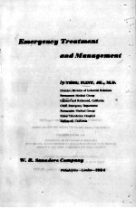 EMERGENCY TREATMENT AND MANAGEMENT