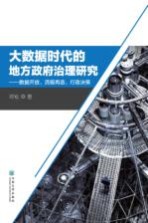 大数据时代的地方政府治理研究 数据开放、流程再造、行政决策