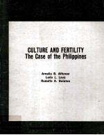 CULTURE AND FERTILITY The Case of the Philippines