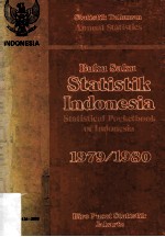 Statistik Indonesia 1979/1980