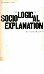 The Logic of Sociological Explanation