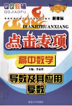 点击专项 高中数学 导数及其应用 复数