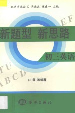 新题型 新思路·初三英语