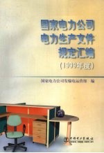 国家电力公司电力生产文件规定汇编 1999年度