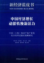 中国经济增长动能转换新活力 中国（上海）知识产权产业化综合改革实验区战略研究