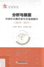 分析与展望 中国中小微企业生存发展报告 2016-2017