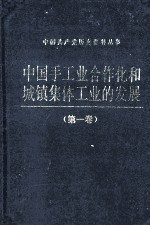 中国手工业合作化和城镇集体工业的发展 第1卷