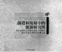 前进和发展中的能源研究所 国家发展和改革委员会能源研究所建所30年优秀研究成果汇编