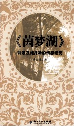 《茵梦湖》背景及施托姆的情感经历