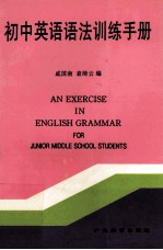 初中英语语法训练手册