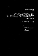 ENCYCLOPEDIA OF CHEMICAL TECHNOLOGY THIRD EDITION VOLUME 16