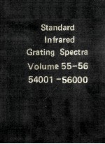 Standard Infrared Grating Spectra Volume 55-56 54001-56000