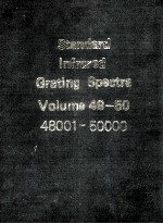 STANDARD INFRARED GRATING SPECTRA VOLUME 49-50