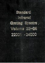 STANDARD INFRARED GRATING SPECTRA VOLUME 23-24 22001-24000