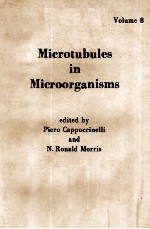 MICROTUBULES IN MICROORGANISMS VOLUME 8