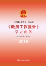 十三届全国人大一次会议 《政府工作报告》学习问答