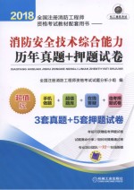 2018全国注册消防工程师资格考试教材配套用书 消防安全技术综合能力 历年真题+押题试卷