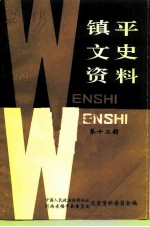 镇平文史资料 第12辑