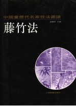 中国画历代名家技法图谱 花鸟编·藤竹法