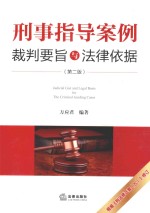 刑事指导案例裁判要旨与法律依据 第2版