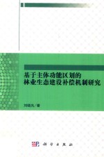 基于主体功能区划的林业生态建设补偿机制研究