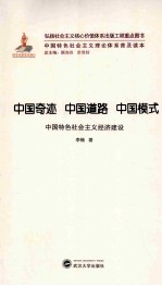 中国奇迹  中国道路  中国模式  中国特色社会主义经济建设