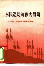 农民运动的伟大纲领  学习《湖南农民运动考察报告》