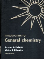 INTRODUCTION TO GENERAL CHEMISTRY THIRD EDITION