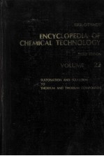 ENCYCLOPEDIA OF CHEMICAL TECHNOLOGY THIRD EDITION VOLUME 22