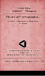 THEORY OF CORRESPONDENCES：INCLUDING APPLICATIONS TO MATHEMATICAL ECONOMICS