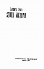 Letters from South Vietnam Ⅱ