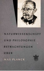 NATURWISSENSCHAFT UND PHILOSOPHIE