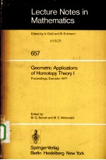 GEOMETRIC APPLICATIONS OF HOMOTOPY THEORY 1