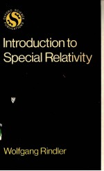 INTRODUCTION TO SPECIAL RELATIVITY