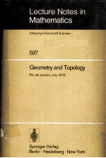 GEOMETRY AND TOPOLOGY：III LATIN AMERICAN SCHOOL OF MATHEMATICS