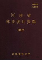 河南省林业统计资料 2002