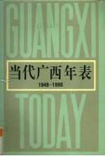 当代广西年表 1949-1990