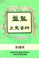 昆明市盘龙区文史资料选辑 第10辑