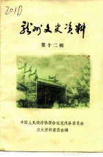 龙州文史资料 第12辑