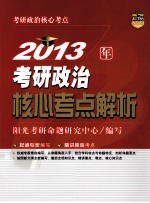 2013年考研政治核心考点解析