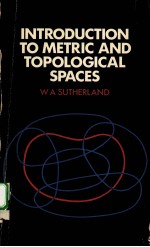 INTRODUCTION TO METRIC AND TOPOLOGICAL SPACES