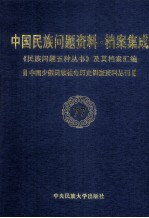 当代中国民族问题资料·档案汇编 《民族问题五种丛书》及其档案集成 第5辑 中国少数民族社会历史调查资料丛刊 第77卷