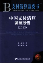 支付清算蓝皮书  中国支付清算发展报告  2013