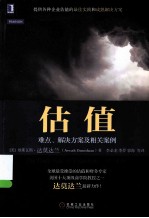 估值  难点、解决方案及相关案例  原书第2版